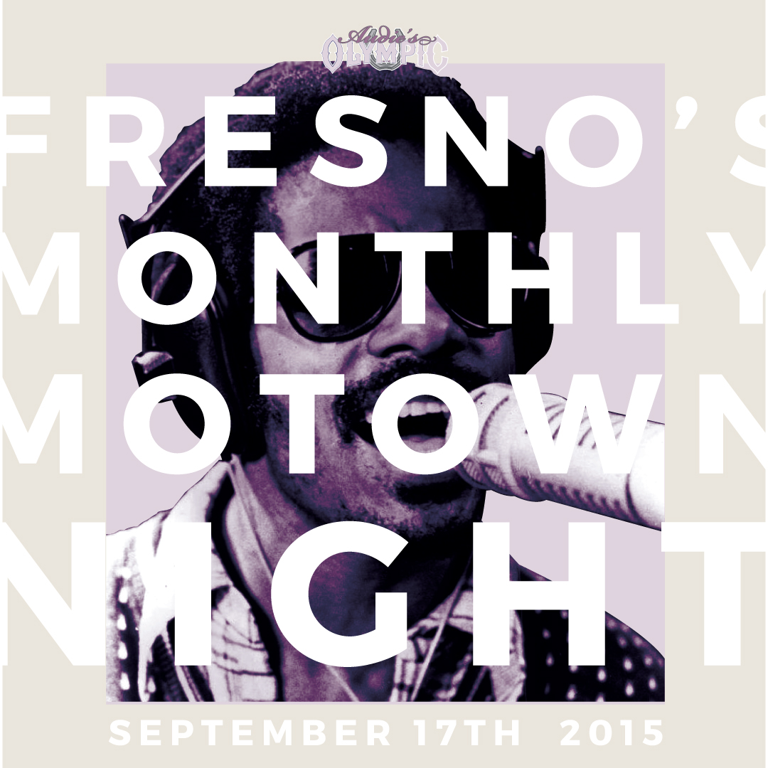 an old flyer for motown night