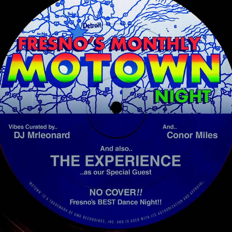 an old flyer in the style of motown